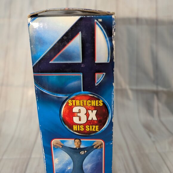 Fantastic 4 Super Stretch Mr. Fantastic Action Figure Toy Biz New in Box - Picture 14 of 15